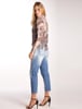 Calça Jeans Slouch Slim com Detalhe Metal Equus