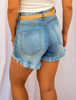 Shorts Hot Pant Barra Desfiada