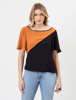 Blusa Gola Careca Bicolor