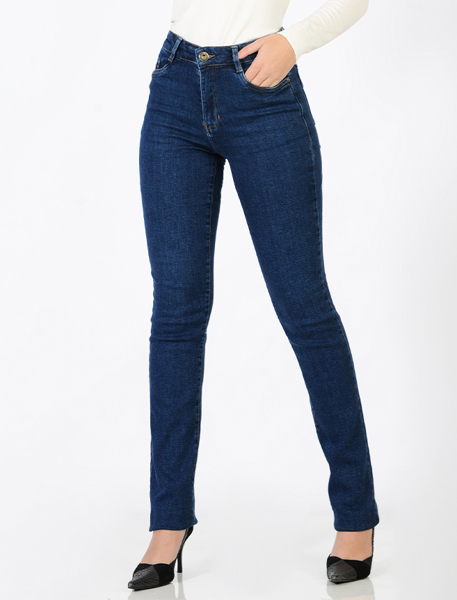 Equus: Moda online, Calças, Vestidos, Shorts e mais. Calça Jeans Slim  Estonada