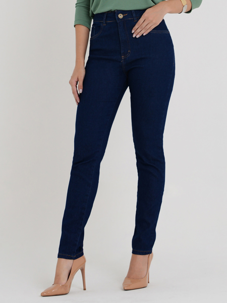 CALÇA JEANS SKYNNY AMACIADA