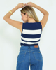 REGATA CROPPED LISTRADA