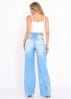 CALÇA JEANS WIDE LEG